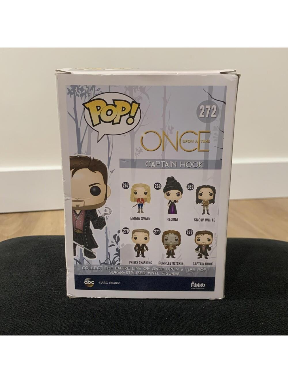 Funko Pop Disney Captain Hook #272 Once Upon A Time NIB Vinyl Figure - Picture 3 of 9